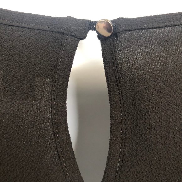 Mossimo Black Top - Lace Detail - Size Large - Picture 4 of 6